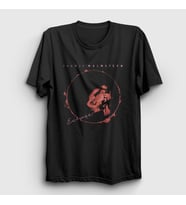 Presmono Unisex Siyah Eclipse Gitarist Yngwie Malmsteen T-Shirt 527010tt