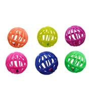 KEDİ TOPU KAFESLİ 4 NO 4 cm Çap ( 6 Adet )