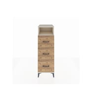 Kronos Dolap Tek Raflı 3 Çekmeceli 44x59x134 Aytaşı-Çam