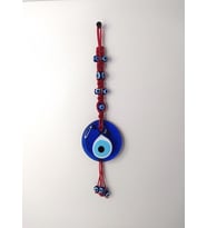 Cam Nazar Kötü Göz Kovucu Hand Made Ağaç Duvar Dekorasyonu Makrome Nazarlık Duvar Ağaç Ev Süsü