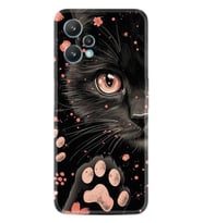 Realme 9 Pro Kılıf Boutique Baskılı Resimli Kara Kedi Pcode -085