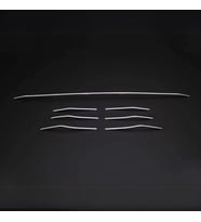Renault Megane 4 Ön Tampon Alt Çıta - Krom (7 Parça)  2016-2020 Arası, HB/SD