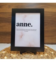 Anneler Gününe Özel Çerçeve (Siyah)