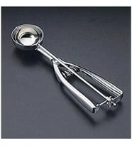 Küçük Boy Dondurma Kaşığı (5 cm) - Paslanmaz Çelik Mekanizmalı Servis Kepçesi