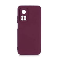 Coverzone Xiaomi Mi 10T 5G ?le Uyumlu K?l?f Z-Mara Lansman Vieri Tam Koruma Arka Kapak Kamera Koruma �?k?nt?l? P�r�zs�z Y�zey Mor