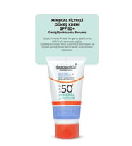 Dermoskin Mineral Filtreli Güneş Kremi Spf50 Mavi Işık Korumalı