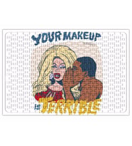 Your Makeup is Terrible Branca Puzzle 240 Parça Yapboz