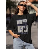 Killua Zoldyck Hunter X Hunter Baskılı Unisex Oversize Anime Karakter Tişört