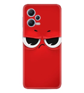 Xiaomi Redmi Note 12 5g Kılıf Resimli Desenli Silikon Platinium Series Red 1829