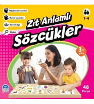 Zıt Anlamlı Sözcükler - Eğitici Yapboz