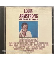 (Plak Değildir CD dir) CD Louis Armstrong Greatest Hits CD (Karışık)
