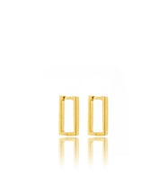 Gold Gate Gümüş Küpe