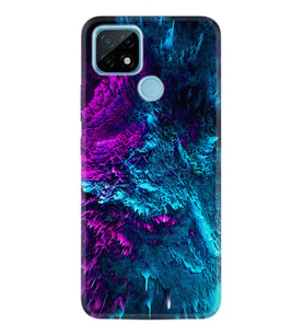 Realme C11 C21 C21Y C25Y C11 2021 Kılıf Desemli Silikon Explosive 1734