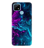 Realme C11 C21 C21Y C25Y C11 2021 Kılıf Desemli Silikon Explosive 1734