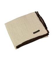 Mısırlı Eşarpları Biyeli Müslin Düz Renk Eşarp 100x100cm (Krem)