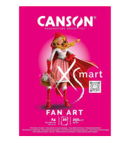 Canson Xsmart Fan Art Çizim Defteri A4 250 gr 20 yp