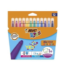 Bic Kids Couleur Baby Keçeli Boya Kalemi 12li