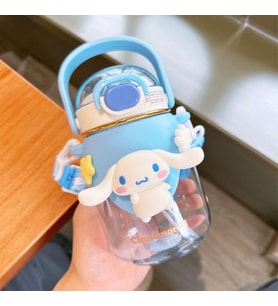 Sanrio Cinnamoroll Yüksek Kapasiteli Suluk Mavi