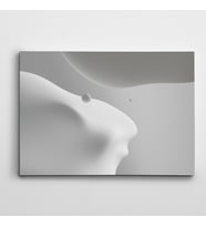 Soft White Kanvas Tablo