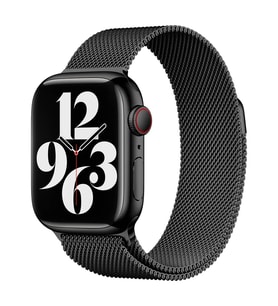 Apple Watch Ultra 49mm Uyumlu Kordon Hasır Metal Mıknatıslı Zore Band-01 Kayış (Siyah)