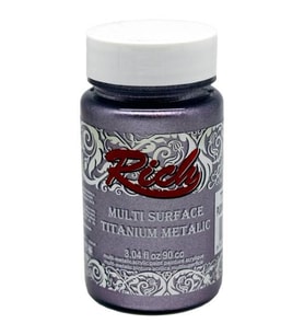 Rich Multi Surface Titanium Metalik Boya 90 cc. 2576 PUDRA MOR 