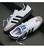 ADİDAS SAMBA CLASSİC WHİTE BLACK VEGAN