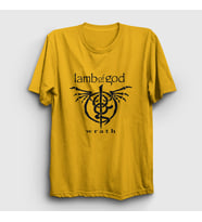 Presmono Unisex Sarı Wrath Lamb Of God T-Shirt 94818tt (Sarı)