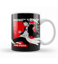 One Piece Mugiwara No Luffy Kupa Bardak Porselen