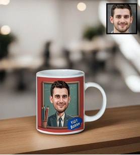 Kişiye Özel Öğretmen Temalı Kupa Bardak