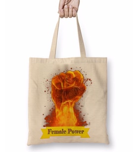 Female Power 2 Bez Çanta Uzun Saplı