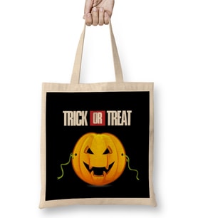 Trick OR Treat Halloween Bez Çanta Uzun Saplı