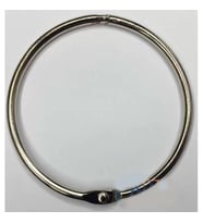 Kilitli Yuvarlak Halka, 5cm - 100 Adet