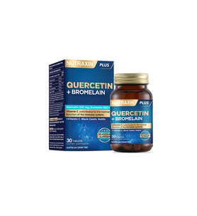 Nutraxin Bromelain ve Kuersetin 30 Tablet