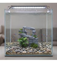 3D PETG Akvaryum Kaya ve Taş Oluşumu Batabilen Harabe Süs KP3D20315