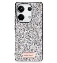 Onegif Redmi Note 13 Pro 4G Bright Simli Kapak - Gümüş