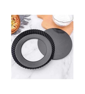 Epinox TRT10 Metal Tart Kalıbı 10 cm (Siyah)