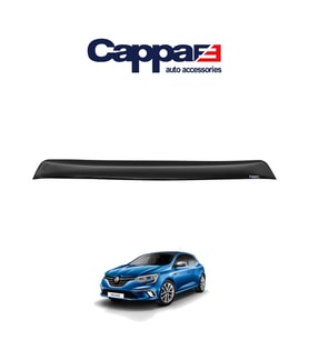 CAPPAFE Renault Megane 4 Arka Cam Üstü Spoyler Akrilik 2016-›
