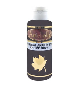 Kahverengi Akrilik Boya Artebella Kahverengi Akrilik Boya 3007 Kahverengi 130 ml (Karışık)