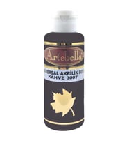 Kahverengi Akrilik Boya Artebella Kahverengi Akrilik Boya 3007 Kahverengi 130 ml (Karışık)