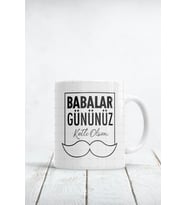 Babalar Gününüz Kutlu Olsun Baskılı Kupa Bardak