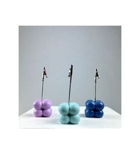 Bubble Not Tutucu 3'lü Set ( Nane -lila - Gri Mavi)