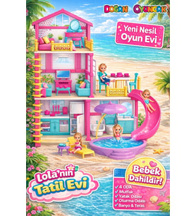 Lola'nın Tatil Evi - Ev Oyuncak - Lola'nın Tatil Ev Seti - Barbie Ev Seti