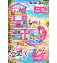 Lola'nın Tatil Evi - Ev Oyuncak - Lola'nın Tatil Ev Seti - Barbie Ev Seti