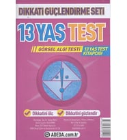 Dikkati Güçlendirme Seti 13 Yaş Test