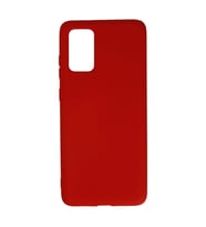 Samsung Galaxy S20 Plus Kılıf Nano İçi Kadife Silikon - Kırmızı