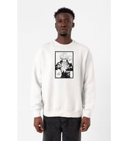 Jujutsu Kaisen Anime Satoru Gojo Lets Get A Little Crazy Beyaz Erkek 2ip Sweatshirt