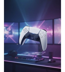Kablosuz PS5 Oyun Kumandası Hızlı Tepki ve Ergonomik Tutuş