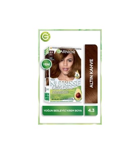 Garnıer Nutrısse Ultra Creme Saç Boyası 4.3 Altın Kahve