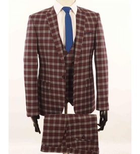 Jan Carlucci Slimfit Yelekli Drop 6 Takım