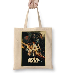 Star Wars Guerra Nas Estrelas Bez Çanta Uzun Saplı